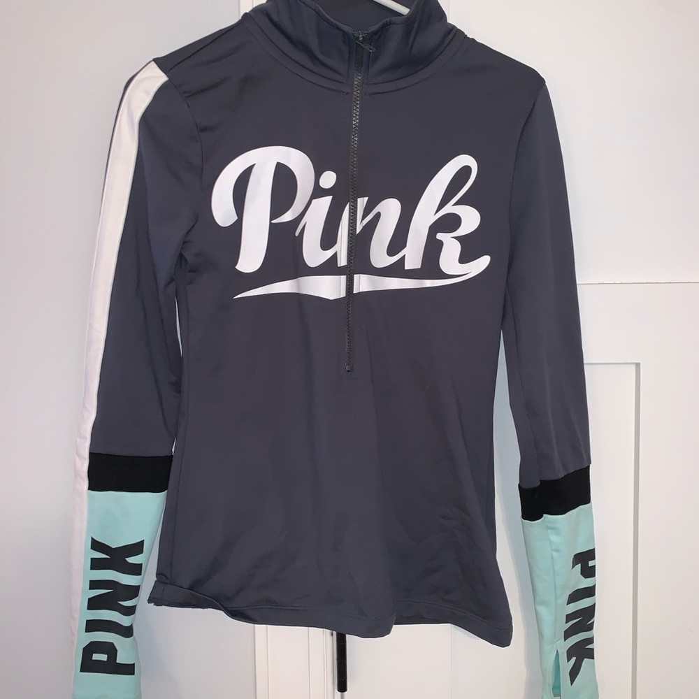 Victoria’s Secret PINK long sleeve quarter zip
